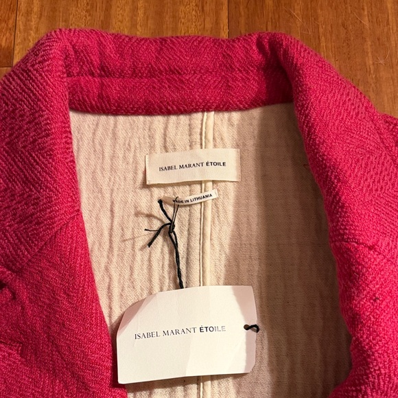Isabel Marant Vibrant Pink Blazer - Picture 2 of 4